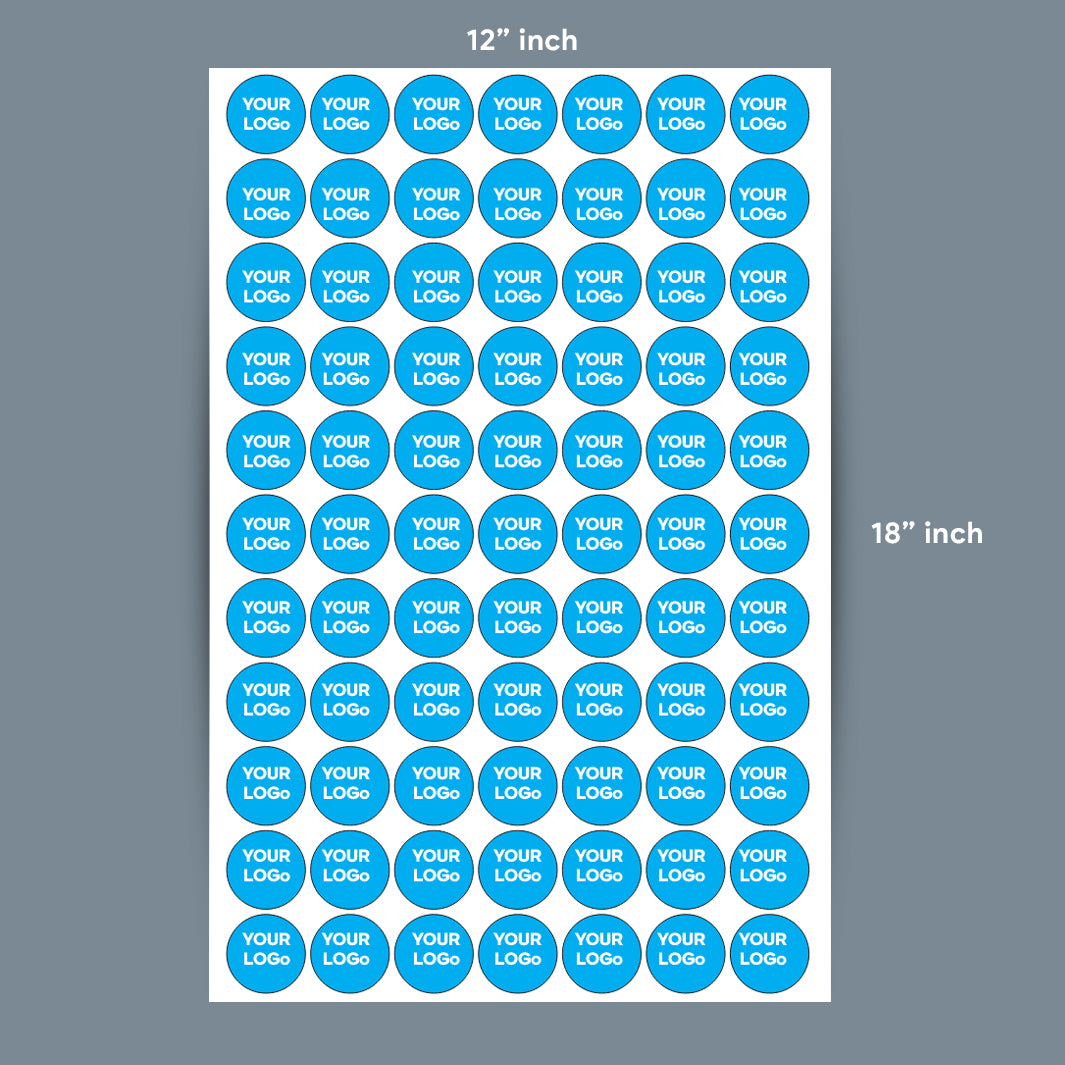 Customized Logo Sticker Printing