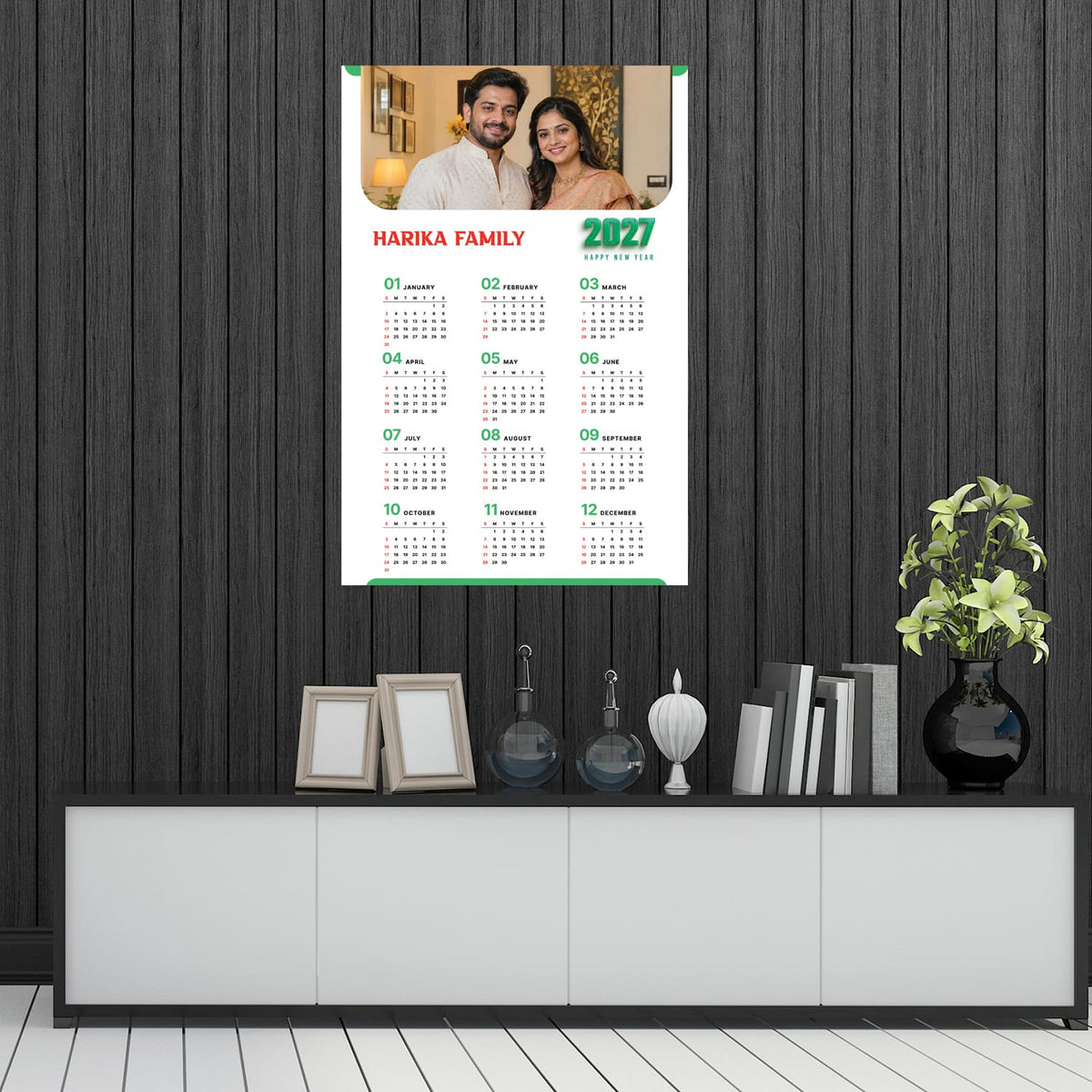 Customized 2027 Photo Calendar