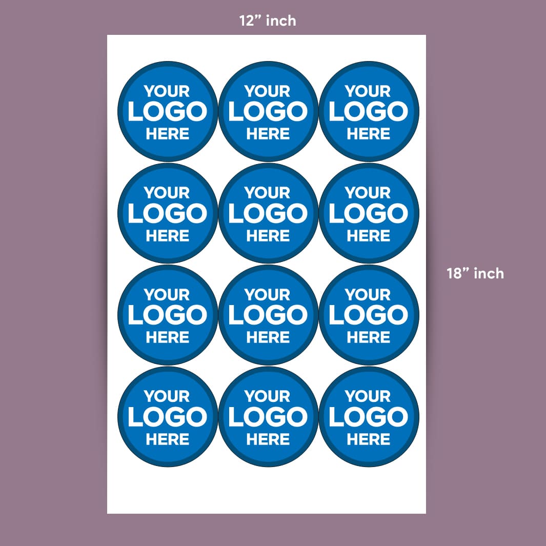Customized Logo Sticker Printing