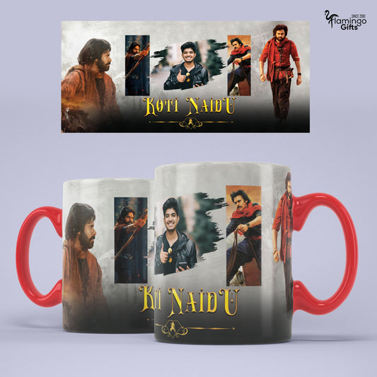 Pawan Kalyan's Hara Hara Veeramallu Movie Mug with Photo & Name Printing