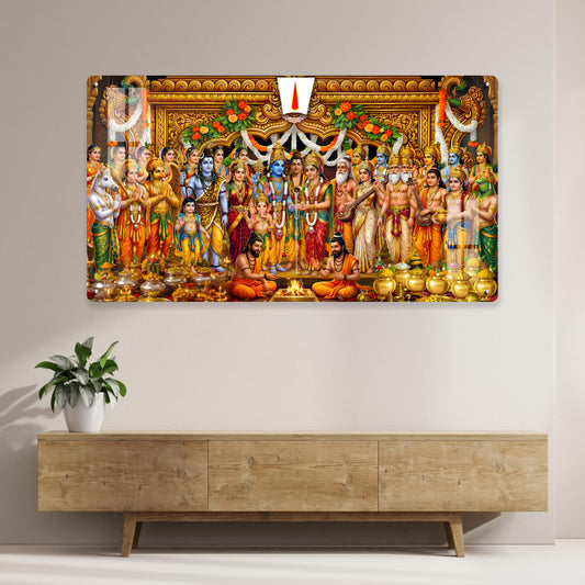 Srinivasa Kalyanam Ultra HD Acrylic Frame