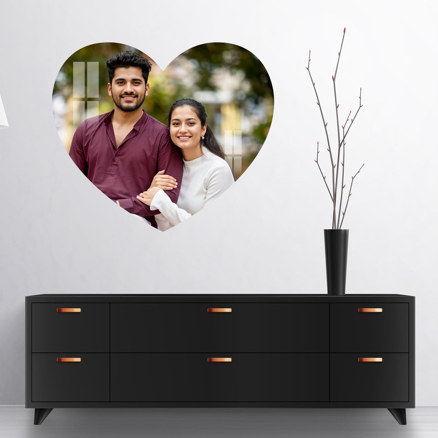 LOVE ❤️ Shape Acrylic Photo Print