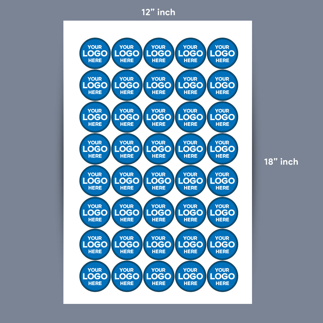 Customized Logo Sticker Printing