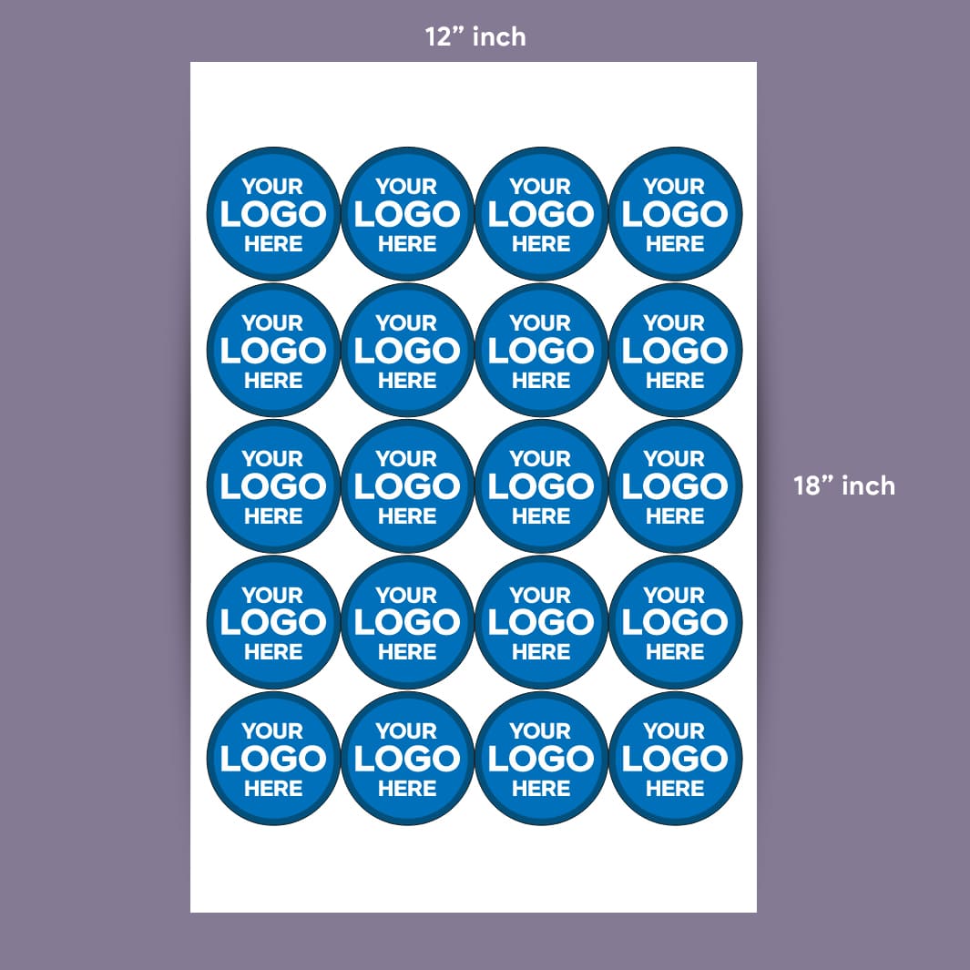 Customized Logo Sticker Printing