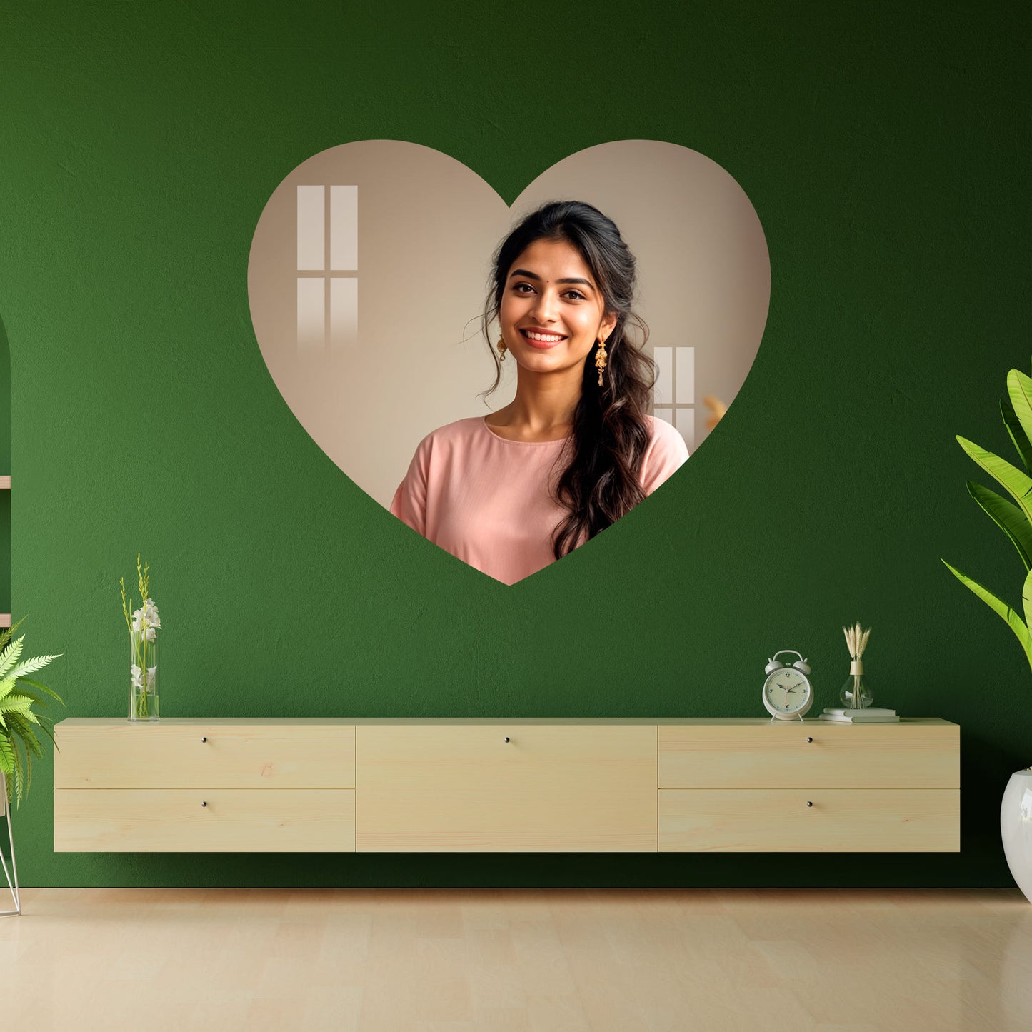 LOVE ❤️ Shape Acrylic Photo Print