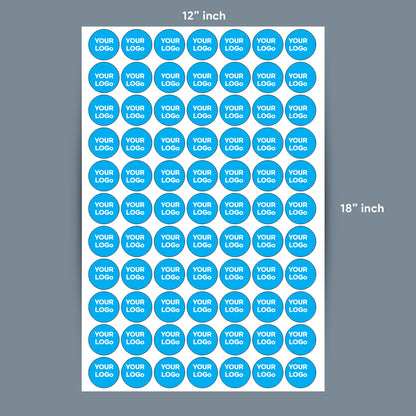 Customized Logo Sticker Printing