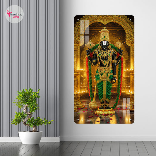 Lord Balaji Acrylic Photo Frame – UV Printed | Wall Mountable