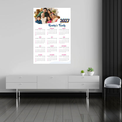 Customized 2027 Photo Calendar
