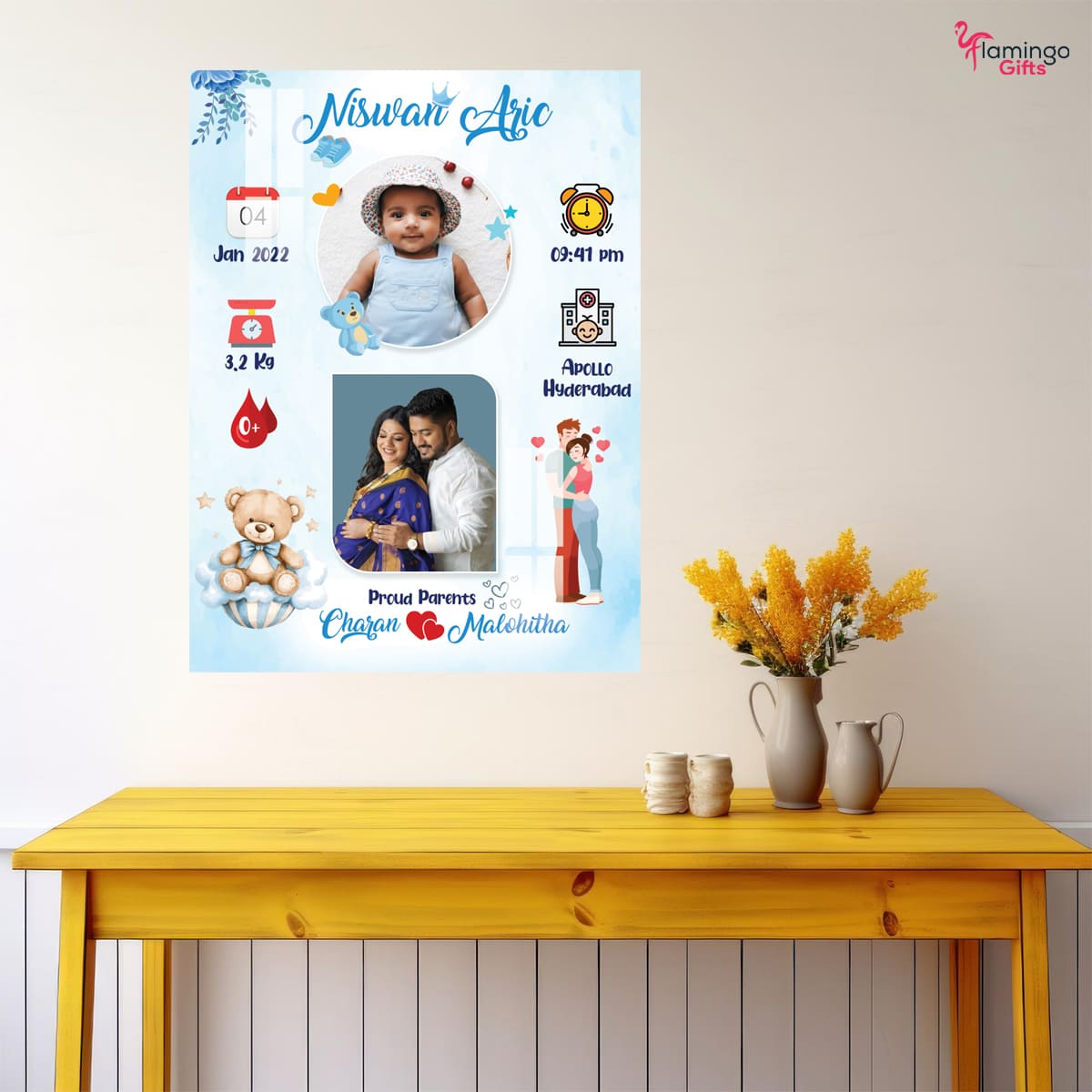 Baby Born Details Acrylic Mount