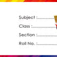 Cricket Team School Book Lables - Pack of 30