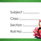 Customized Book Labels with Kid's Photo & Hindu Gods Designs – Set of 30 Stickers