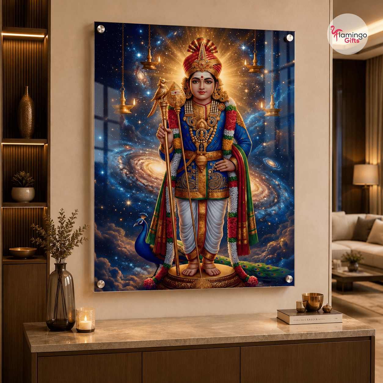 Thiruchendur Murugan ULTRA HD Acrylic Photo Mount