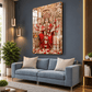 Premium Durga Maa Ultra HD Acrylic Photo Frame – Divine Wall Art Decor