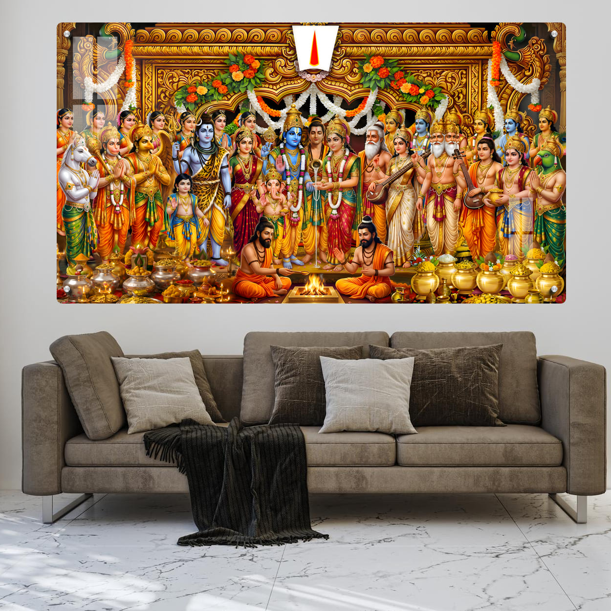 Srinivasa Kalyanam Ultra HD Acrylic Frame