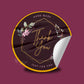 Customized Logo Sticker Printing