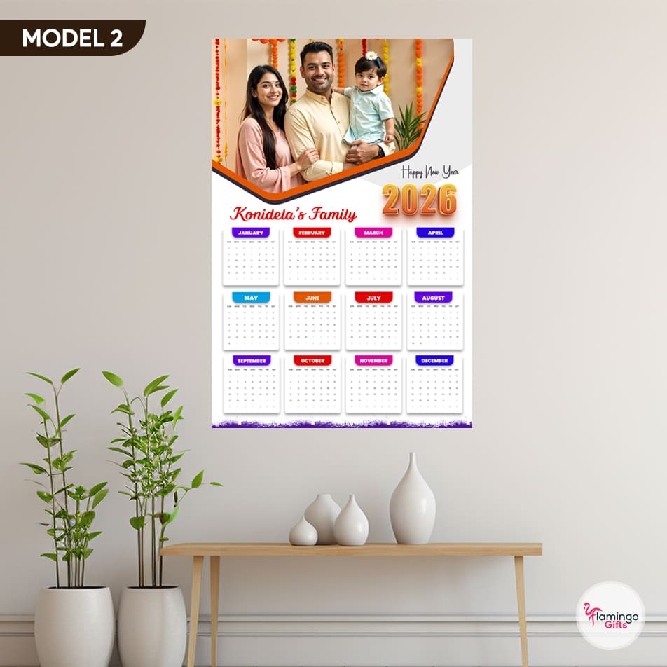 Customized 2026 Photo Calendar