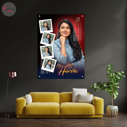 Creative Birthday Acrylic Frame for Gift