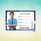 School Books Lable with Customized Photo - Pack of 25 Stickers