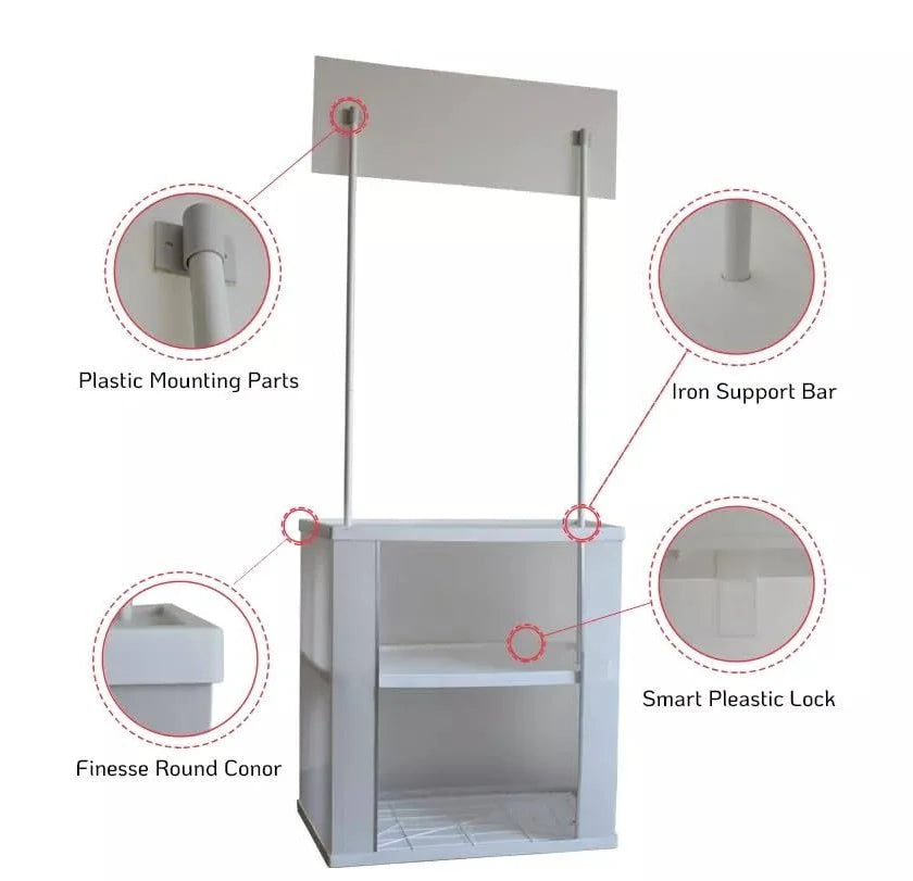Custom Promotional Table & Sampling Counter
