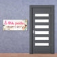 Telugu House Name Plate Acrylic - FG004