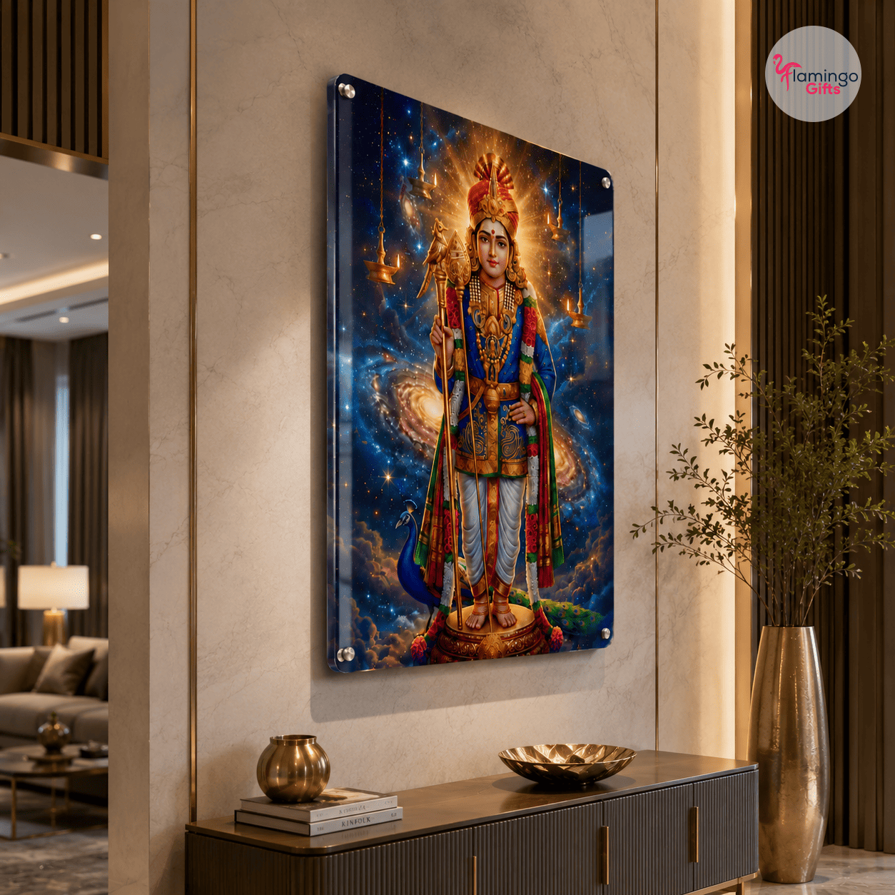 Thiruchendur Murugan ULTRA HD Acrylic Photo Mount